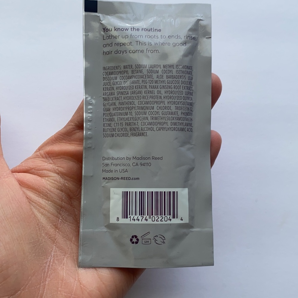 Madison Reed Color Protecting shampoo samples lot of 5 - Picture 2 of 6
